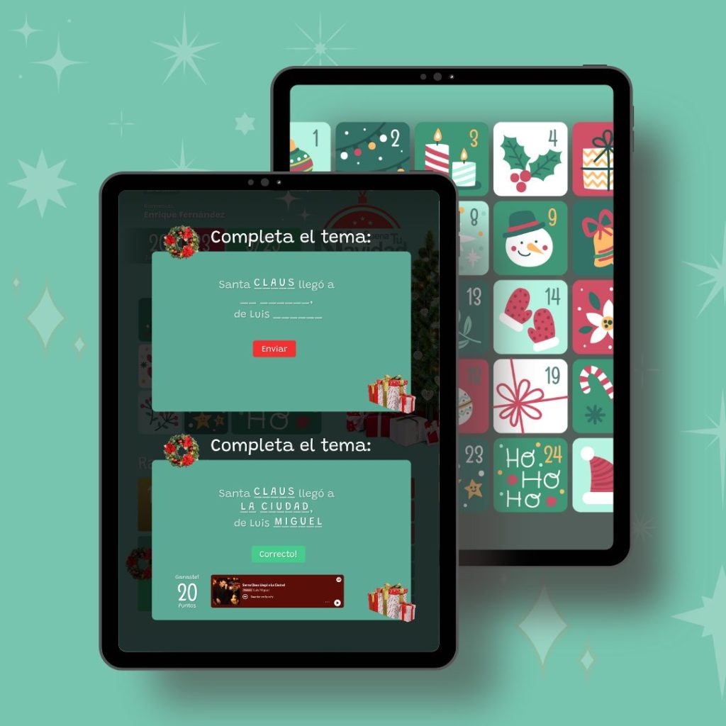 Así Suena tu Navidad. Aplicación Web para la navidad de 2025